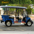 O azul de Excar 48V remoulded o carro de golfe bonde elétrico do carro de turismo do carro de patrulha